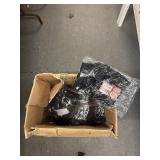Box full of youth soccer shorts