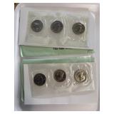 6-Susan b Anthony dollars