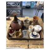 Pottery and misc