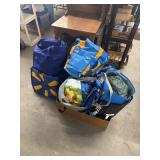 Large lot of reusable bags