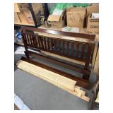 King bed frame