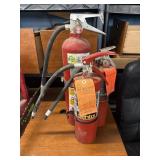 Fire extinguishers