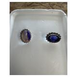 2- Sz 6 German silver rings