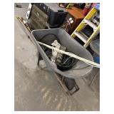 Wheel barrow with contents