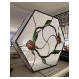 Stained glass shade as-is