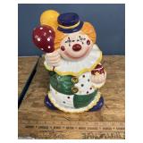 Clown cookie jar