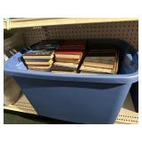 Tote with books