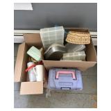 Organizer bins and misc
