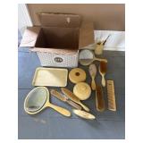 Vintage vanity set