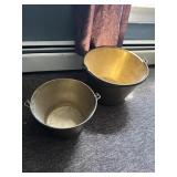 Brass buckets