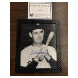 Ted Williams auto with coa