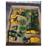 Die cast John Deere tractors