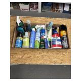 Assorted cleaners