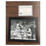 Joe DiMaggio auto with coa