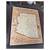 Arizonas lost mines and ghost towns map