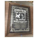 John prine world tour 2017 poster