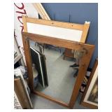 Mirror and easel