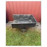 Utility cart with gate needs tube in one tire