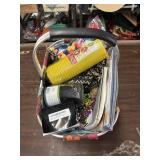Basket with crafts
