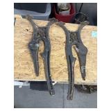Iron seat brackets