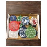 Wood Christmas ornaments