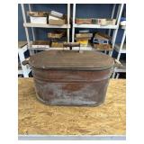 Copper wash tub
