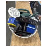 Tub with contents