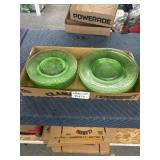 Uranium glass dishes