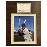Willie mays auto with coa