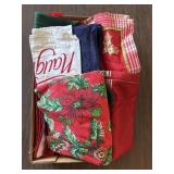 Christmas towels and misc