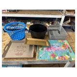 Assorted trays and baskets