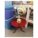 Side table and lamp