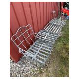 Iron outdoor furniture