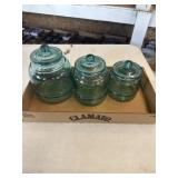 Glass canisters