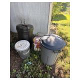 Trash cans