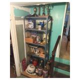Shelf and contents