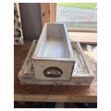 2 primitive boxes