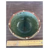 Signed pottery bowl