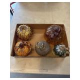 Art glass pumpkins