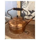 Copper tea pot