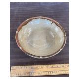 Signed pottery bowl