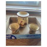 Yankee candle rooster set