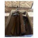 Wood plane and hatchet