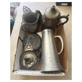 Pewter and misc