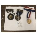 LOT OF 3 MEDALS
