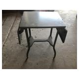 METAL DROP LEAF STAND