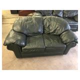 LEATHER LOVE SEAT