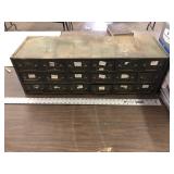 METAL CABINET WITH HARDWARE