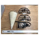 METAL SHELFS AND MISC