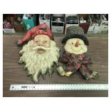 2 LARGE CHRITMAS WALL HANGERS